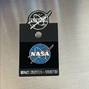 NASA Space Center Houston Pin